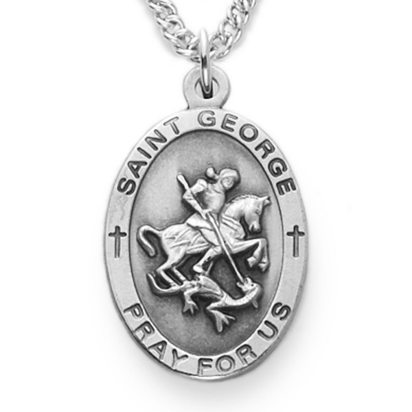 Sterling Silver George Patron Soldiers