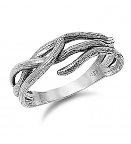 Womens Branch Fashion Sterling Silver