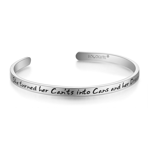 SOLOCUTE Bracelet Inspirational Christmas Thanksgiving