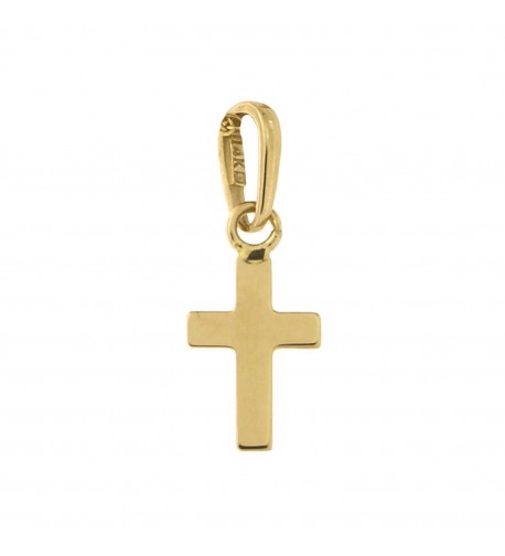 Yellow Gold Tiny Cross Pendant