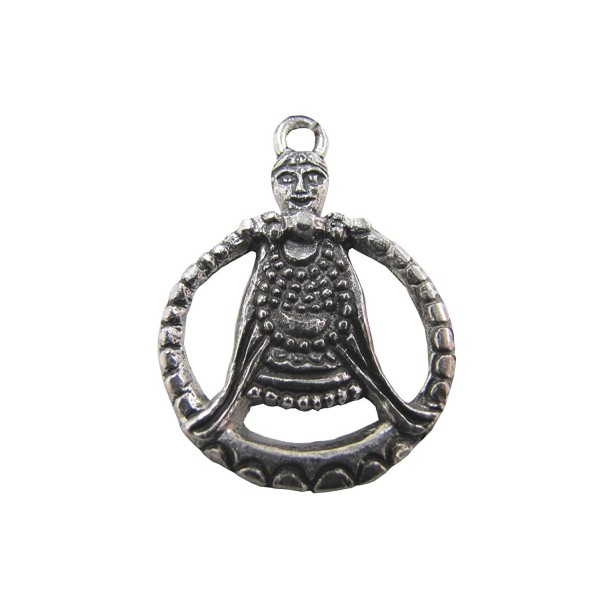 Viking Freya Goddess Pewter Pendant