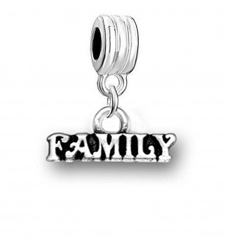 Family Dangle Compatible European Bracelets