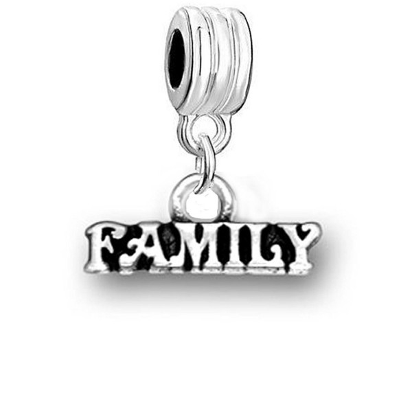 Family Dangle Compatible European Bracelets