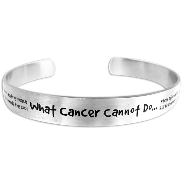 What Cancer Cannot Womens Bracelet