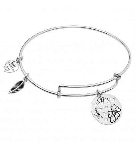 Sterling Silver Family Expandable Bracelet