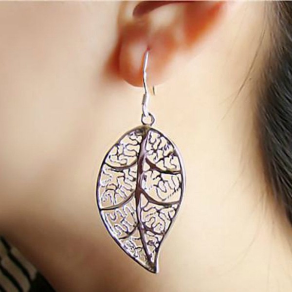 Filigree Earrings Earings Eardrop Skeleton