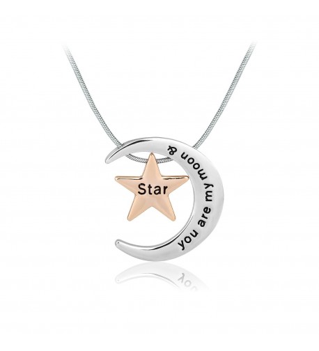 Mothers Pendant Necklace Engraved Girlfriend