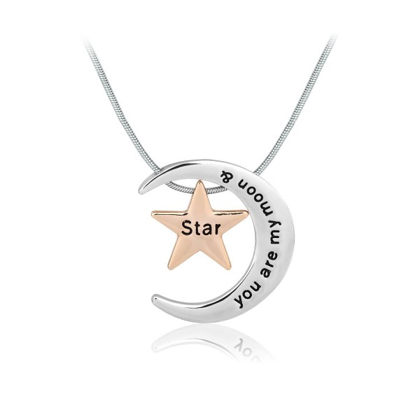 Mothers Pendant Necklace Engraved Girlfriend