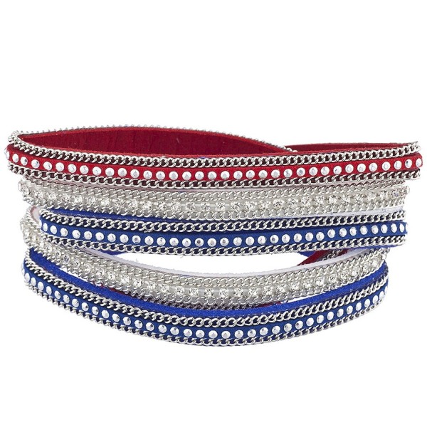 Lux Accessories Independence Magnetic Bracelet