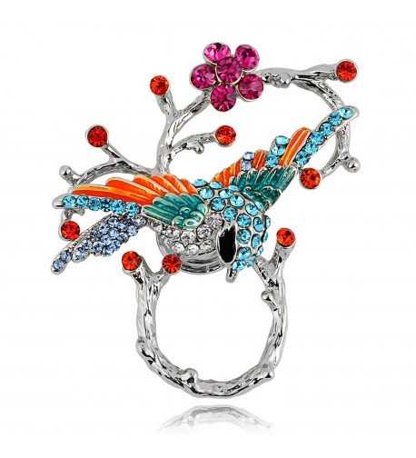 TUSHUO Colorful Rhinestone Branches Magnetic