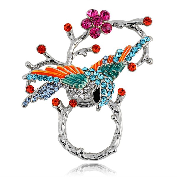 TUSHUO Colorful Rhinestone Branches Magnetic