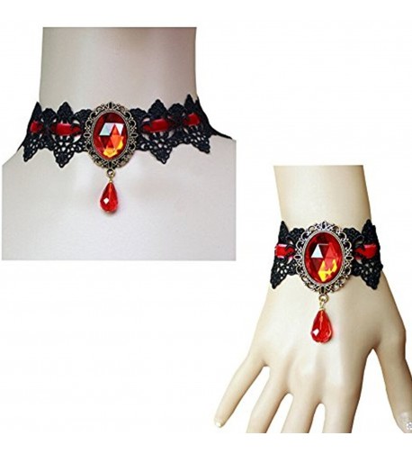 Handmade Vampire Necklace Pendant bracelet