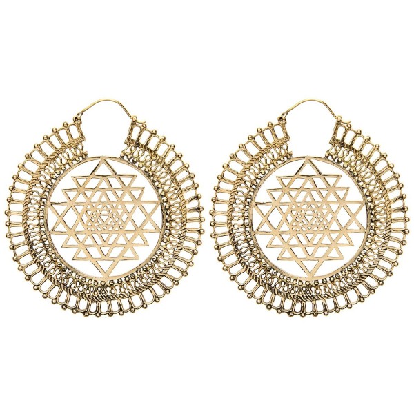 81stgeneration Womens Indian Cosmic Earrings