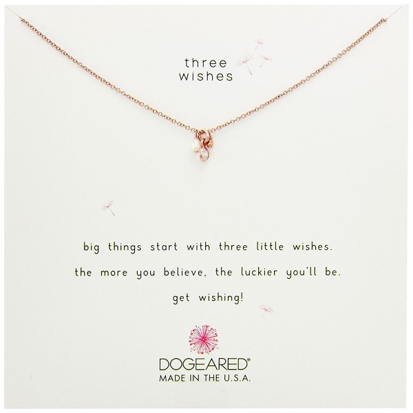 Dogeared Wishes Cluster Necklace Extender