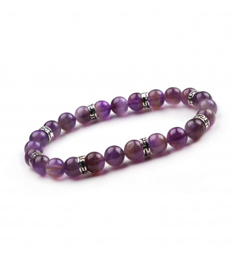 Couples Bracelets Boyfriend Girlfriend Amethyst