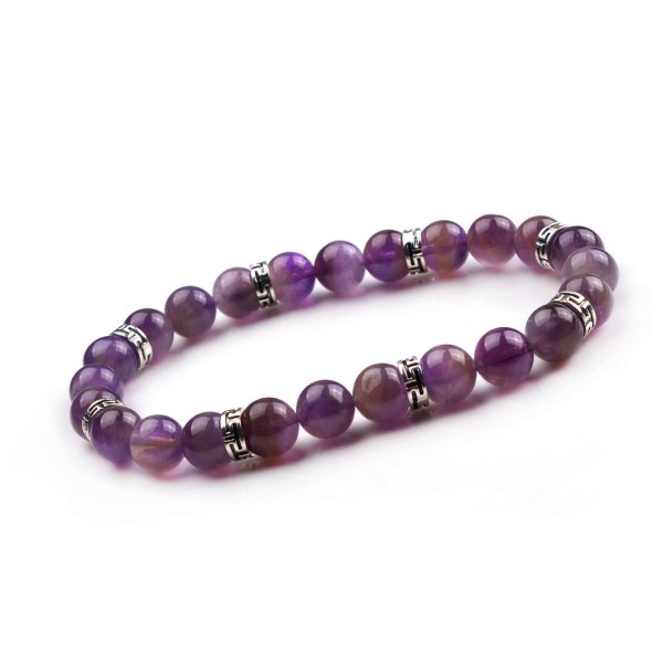 Couples Bracelets Boyfriend Girlfriend Amethyst