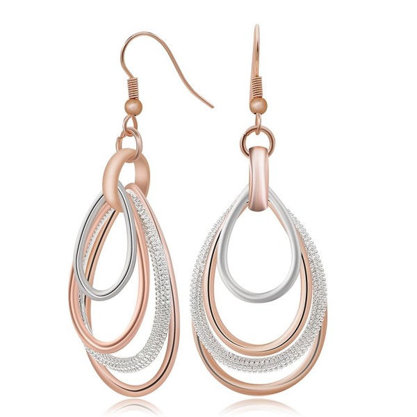 Kemstone Elegant Multilayer Earrings Accessory