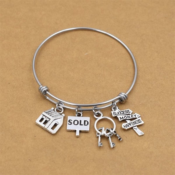 Stainless Expandable Bracelets Realtor Jewelry