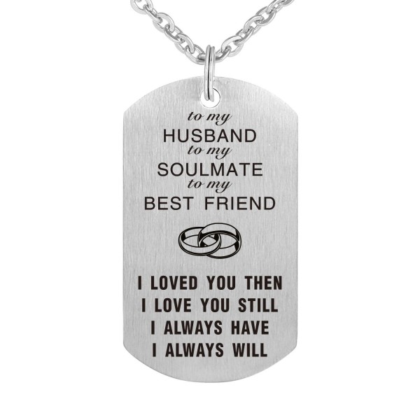 best friend dog tag and necklace