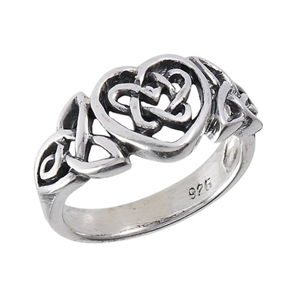 Sterling Silver Womens Trinity Promise