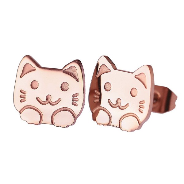 HANFLY stud earrings Kitten Fashion