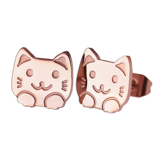HANFLY stud earrings Kitten Fashion HANFLY stud earrings Kitten Fashion