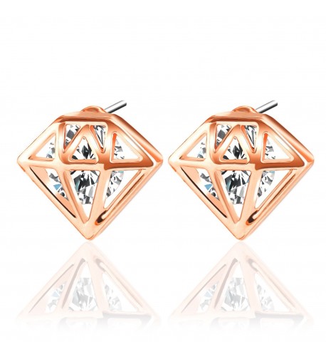 UHIBROS Earrings Hypoallergenic Stainless Zirconia