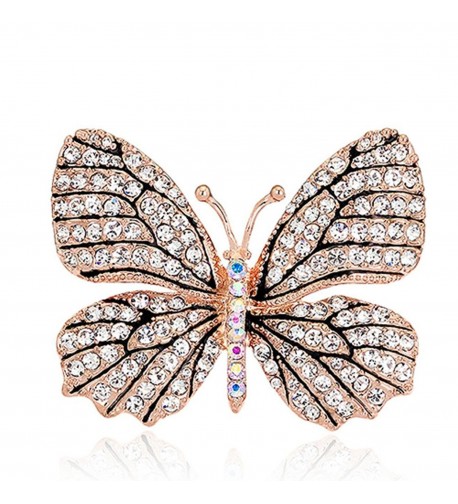 Fashion Multicolor Rhinestone Butterfly Wedding