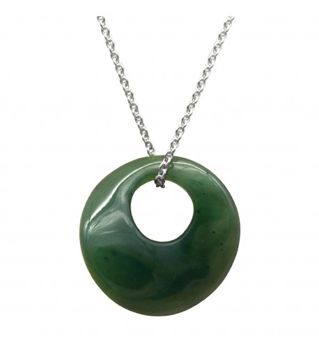 STELLIA Oculus Jade Necklace Adjustable