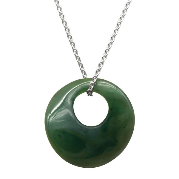 STELLIA Oculus Jade Necklace Adjustable