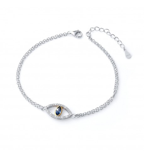 Sterling Silver Zirconia Bracelet Jewelry