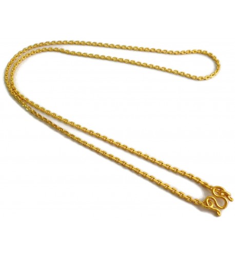 Yellow Plated Necklaces Fashion Jewelry