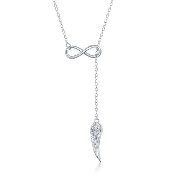 Beaux Bijoux Sterling Infinity dangling