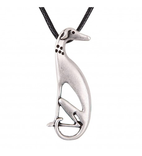 Paw House Greyhound Necklace Necklaces