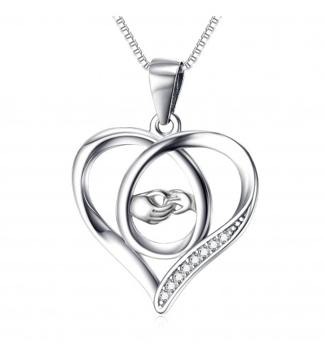 Perfect Sterling Eternal Pendant Necklace