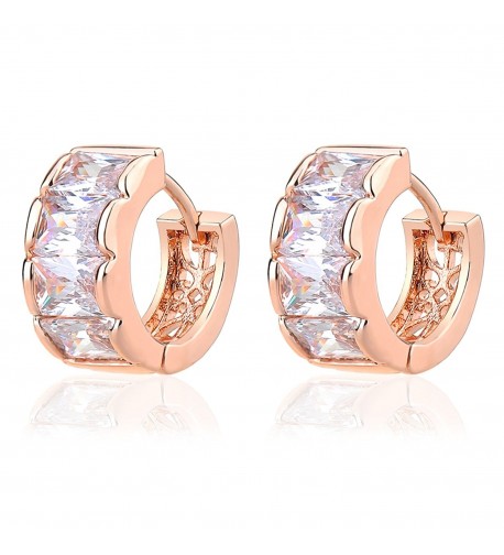 IPINK Crystal Zirconia Plated Earrings