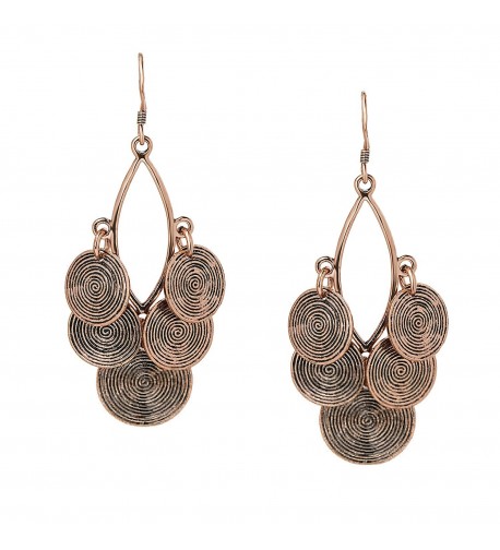 She Lian Filigree Statement Earrings