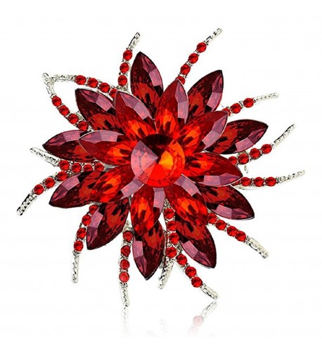 Holiday Discount Ailer Fashionable Brooch Red