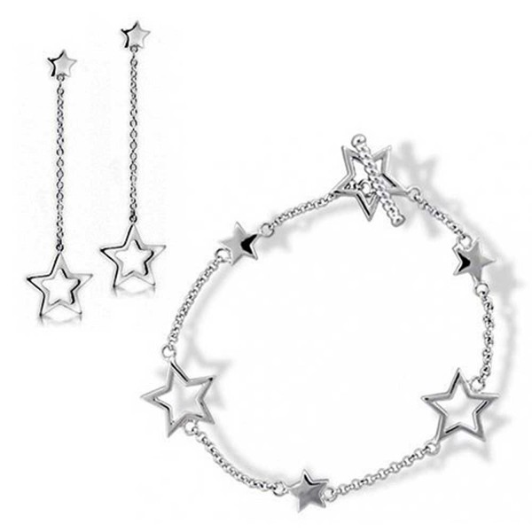 Bling Jewelry Sterling Bracelet Earrings