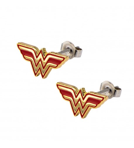 Superheroes Comics Wonder Woman Earrings