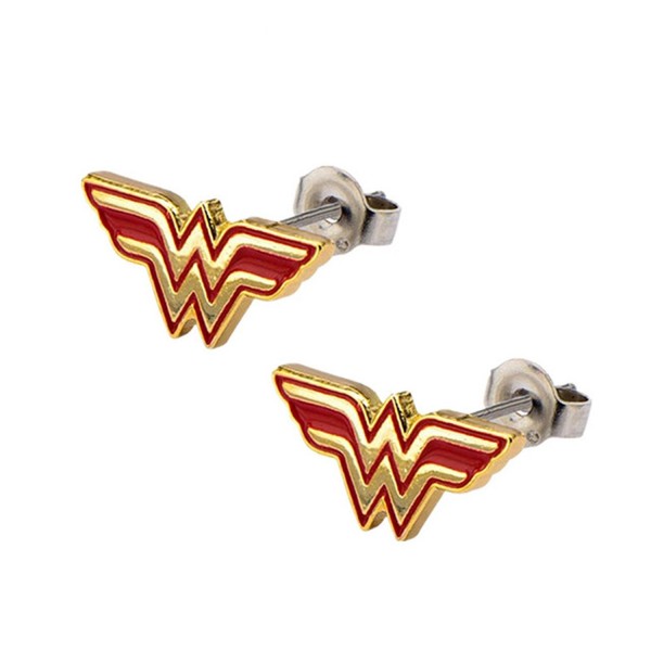 Superheroes Comics Wonder Woman Earrings