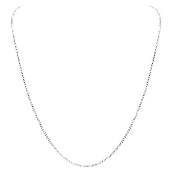 box1mm 16 Italian Sterling Silver Necklace