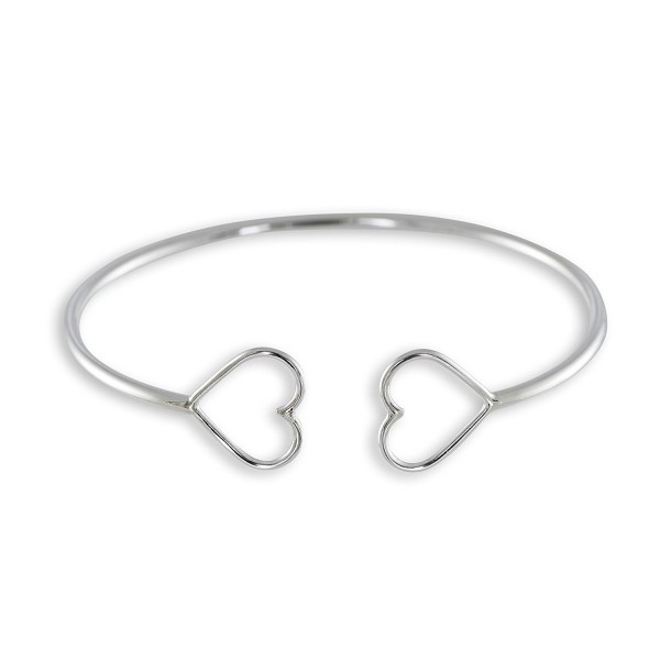 Double Sterling Silver Bangle Bracelet