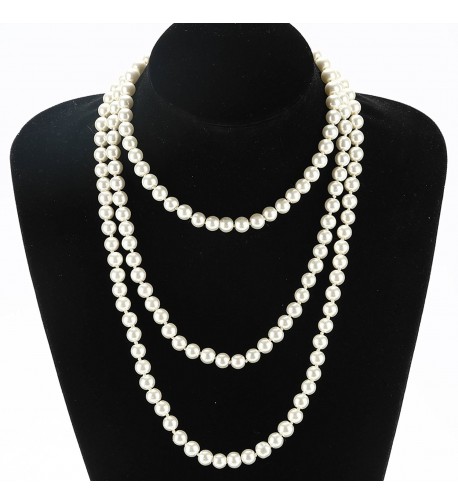  Women's Pearl Strand Necklaces