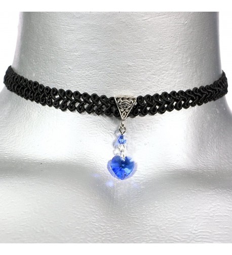 Twilights Fancy Sapphire Swarovski Necklace