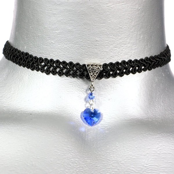 Twilights Fancy Sapphire Swarovski Necklace