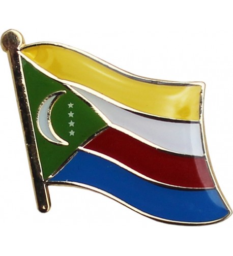 Flagline Comoros National Lapel Pin