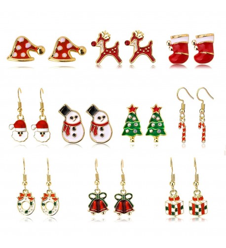 Kids Christmas Stud Earring Hypoallergenic