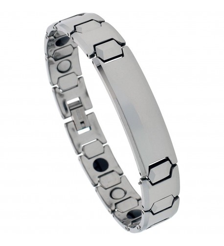 Tungsten Carbide Bracelet Magnetic Therapy