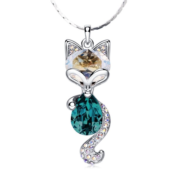 iSTONE Sterling Silver Gemstone Necklace iSTONE Sterling Silver Gemstone Necklace